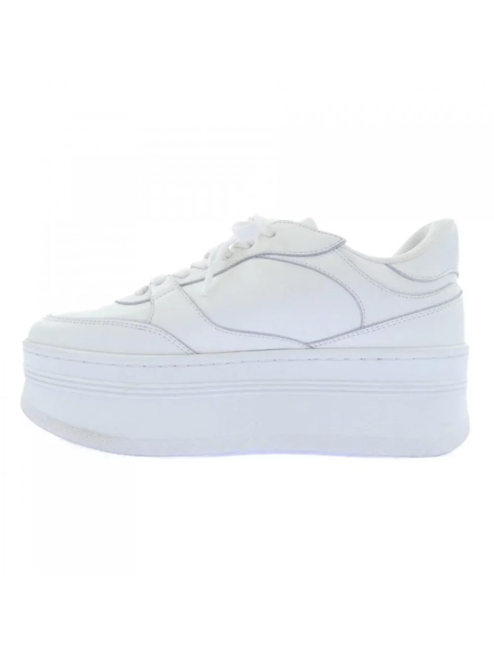 Celine Triomphe Block Wedge Sneakers with Patch